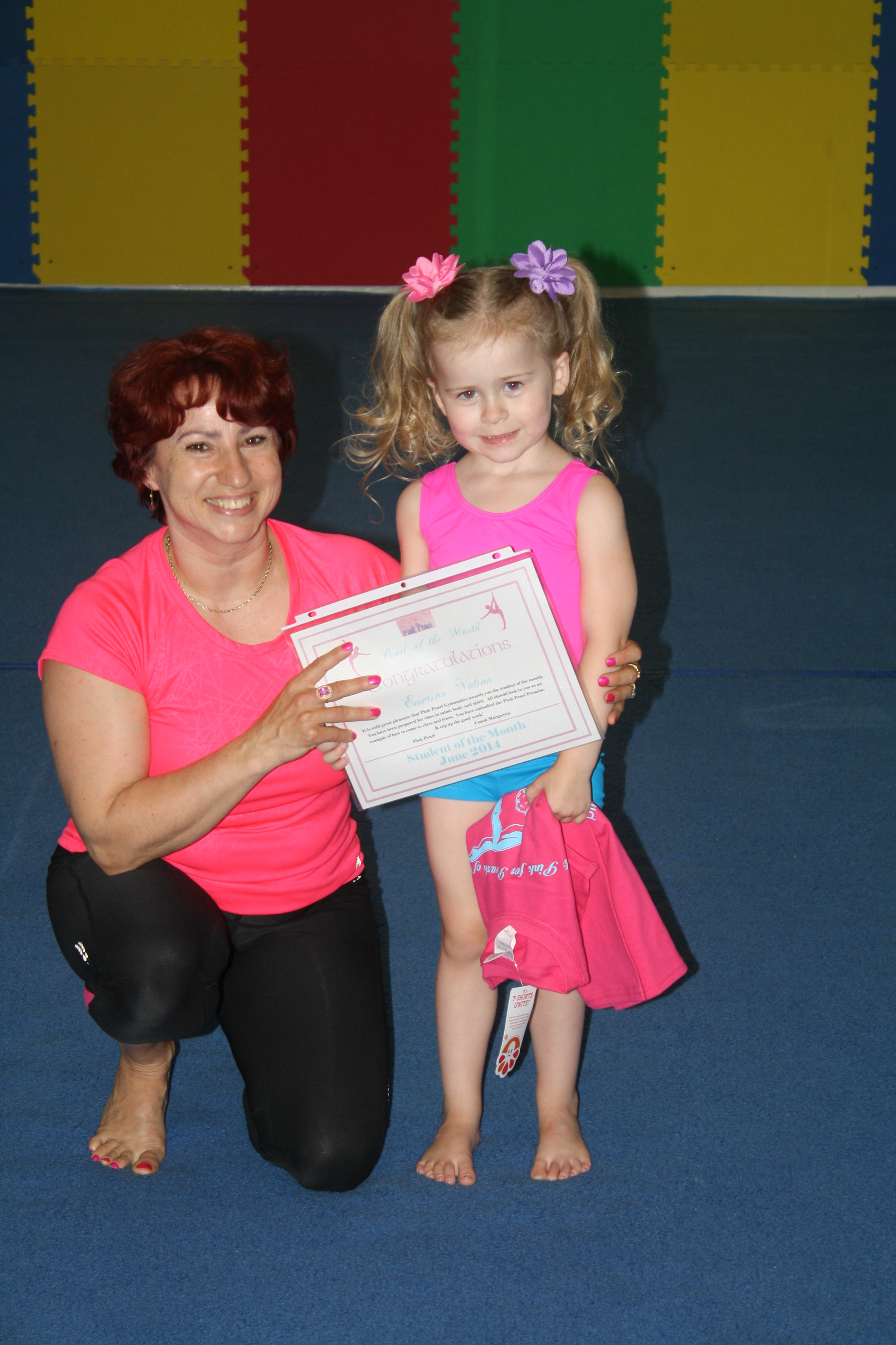 Little Pearls Gymnastics Classes 4 6 And 7 Years Old Pink Pearl Gymnastics